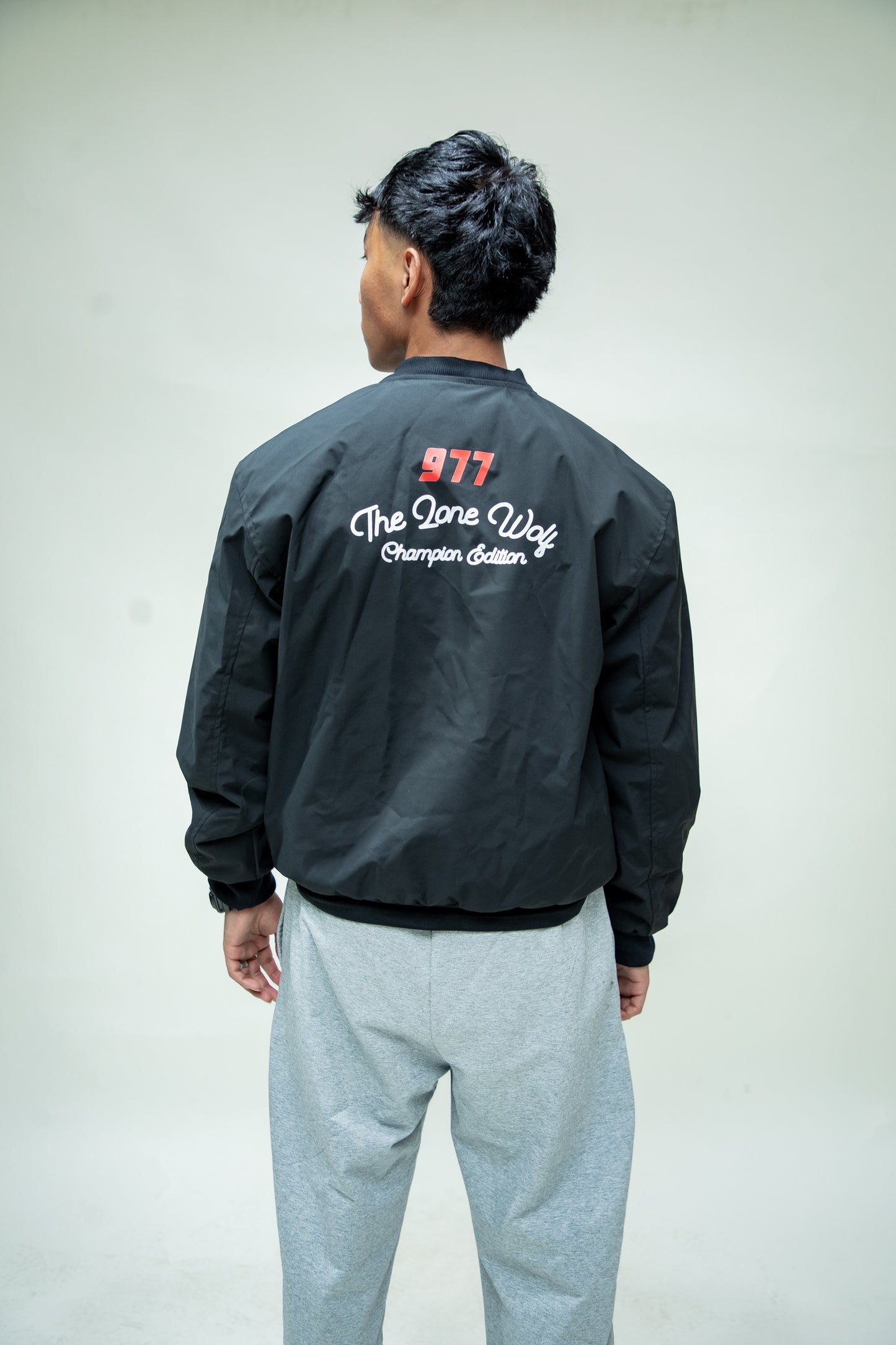 Bomber Jacket: Lone Wolf