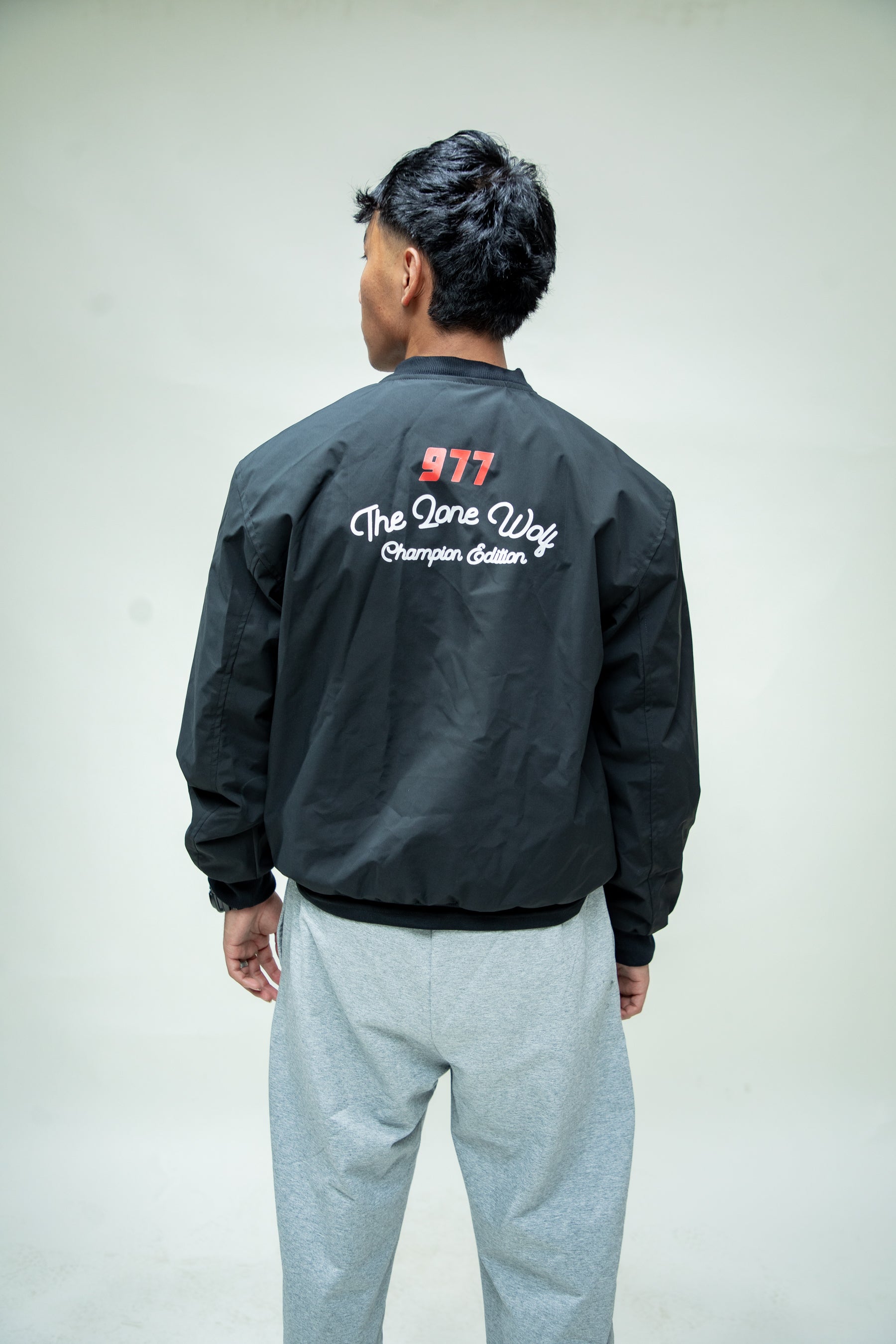 Bomber Jacket: Lone Wolf