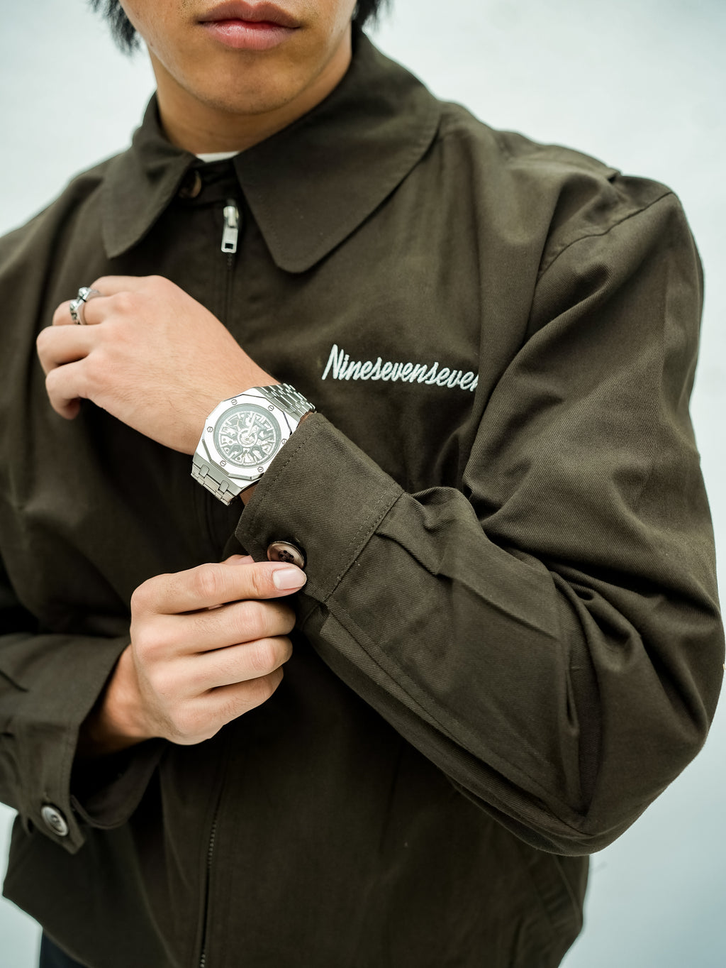 SIGNATURE JACKET BROWN
