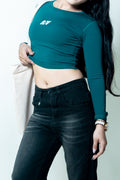 Full Sleeve Top - Dark Green